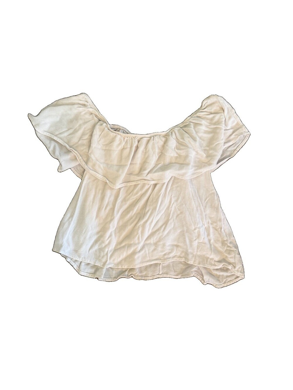 Blouse | Women’s | Honey Punch | Small | White | Off Shoulder